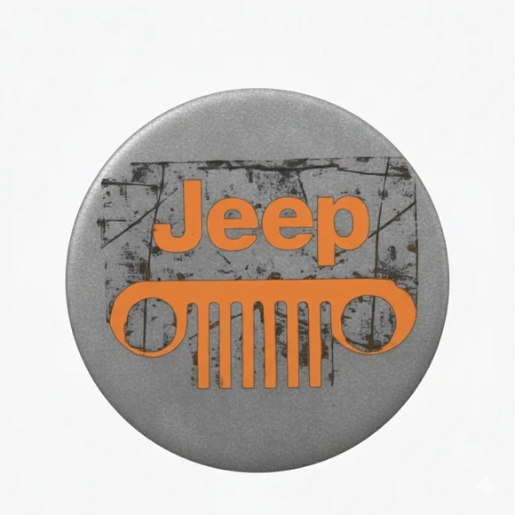 Jeep Black Car Coaster Set - Picture 3 of 4